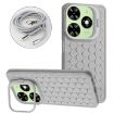 Infinix Smart 8 Grey TPU Phone Case with Lanyard - 1