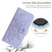 T-Mobile REVVL 7 5G Sun Flower Leather Flip Case (Purple) - 5