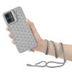 Motorola Moto G14 Honeycomb Radiating Holder TPU Phone Case - Grey - 4