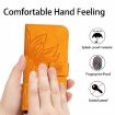 T-Mobile REVVL 7 5G Sun Flower Leather Phone Case (Yellow) - 4