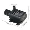 DC12V Solar Micro Brushless Water Pump QR50H - 3