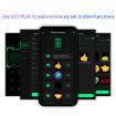HI.GROOM Car LED Customized Pixel Emoji Lights Bluetooth Remote Control - 4