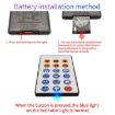 HI.GROOM Car LED Customized Pixel Emoji Lights Bluetooth Remote Control - 5