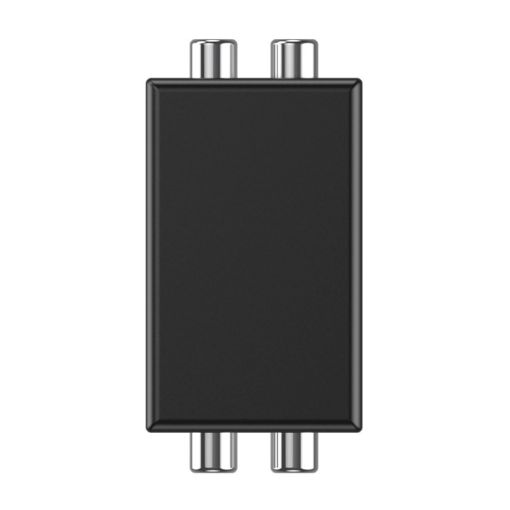 RCA Audio Ground Loop Isolator - Noise Reducer for Bluetooth Receiver - 1