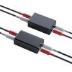 RCA Audio Ground Loop Isolator - Noise Reducer for Bluetooth Receiver - 2