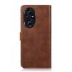For Honor 200 KHAZNEH Leather Phone Case - Brown - 3