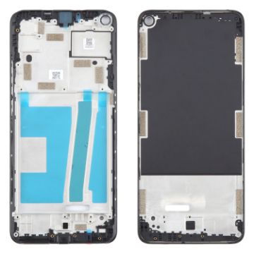 HTC U20 5G Front Housing LCD Frame Bezel Plate - Black - 1