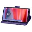 Motorola Moto Edge 50 Ultra Purple Leather Phone Case - 4