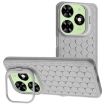 Infinix Smart 8 TPU Phone Case (Grey) - Radiating Lens Holder - 1