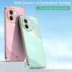 Vivo V30E XINLI 6D Plating Gold Edge TPU Phone Case - White - 2