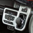 2024 Suzuki Spacia Custom Right-Hand Drive Gear Shift Frame Control Panel Sticker Silver - 4