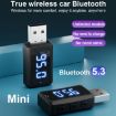 T60 Bluetooth 5.3 Audio Receiver Transmitter Car Radio USB FM - 4