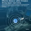T60 Bluetooth 5.3 Audio Receiver Transmitter Car Radio USB FM - 5