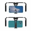 Universal Mobile Phone Gimbal Handle Stabilizer Aluminum Alloy Cage - 4