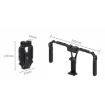 Universal Mobile Phone Gimbal Handle Stabilizer Aluminum Alloy Cage - 6