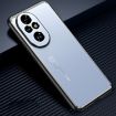 For Honor 200 Pro Frosted Metal Phone Case Blue - 1