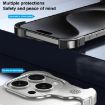 iPhone 12 Pro Max Purple Aromatherapy Alloy Frameless Phone Case - 5
