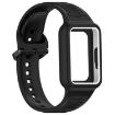 Samsung Galaxy Fit3 Silicone Watch Band - Black - 4