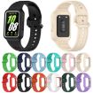 Samsung Galaxy Fit3 Silicone Watch Band - Black - 5
