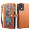 Motorola Moto E14 ESEBLE Star Series Lanyard Zipper Wallet RFID Leather Case - 1