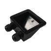 RV Sealed Waterproof Solar Cable Entry Gland Box - Black - 3