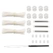 27pcs RV/Yacht Pleated Shade Accessories Set - White - 1