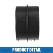 75mm Car Parking Air Ducting Reducer Connector Pipe - 5