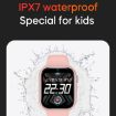 LEMFO K20 Children Sport Smart Watch, Video Call/Message Notification, GPS, WiFi - Silver - 6