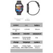 LEMFO HK96S 2.06" Sport Smart Watch - Orange - 4