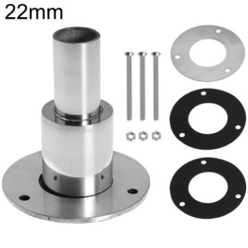 22mm Marine Parking Heater Stainless Steel Vent - Straight - 1