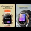 LEMFO KR80 2.0" Sport Smart Watch - Black - 3