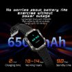 LEMFO KR80 2.0" Sport Smart Watch - White+Orange - 5