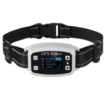Wireless Electronic Dog Fence GPS Pet Shock Collar (White) - 1