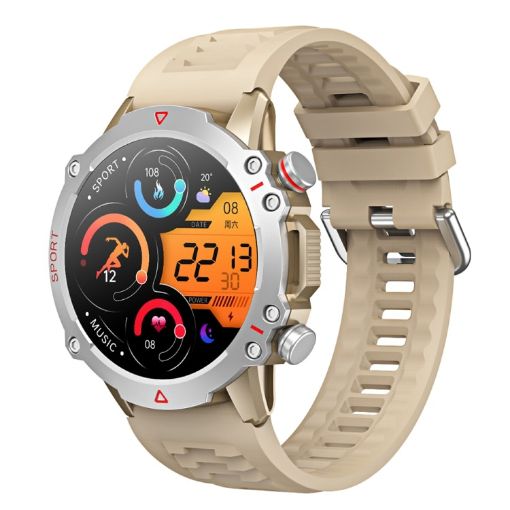 LEMFO TF10 Pro 1.53" Sport Smart Watch - Silver - 1