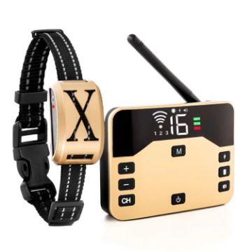 Wireless Pet Electronic Fence Dog Collar Remote Control Trainer - 1