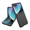 Motorola Razr 50 Ultra Skin Feel Oil Spray Phone Case (Black) - 1