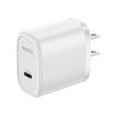 Yesido YC11U 20W PD USB-C Fast Charger - US Plug (White) - 1