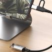 JS-112 2 in 1 USB Male to USB-C/Type-C OTG Adapter Cable - 5