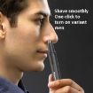 MARSKE MS-7111 Nose Hair Trimmer - Type-C Rechargeable (Black) - 4