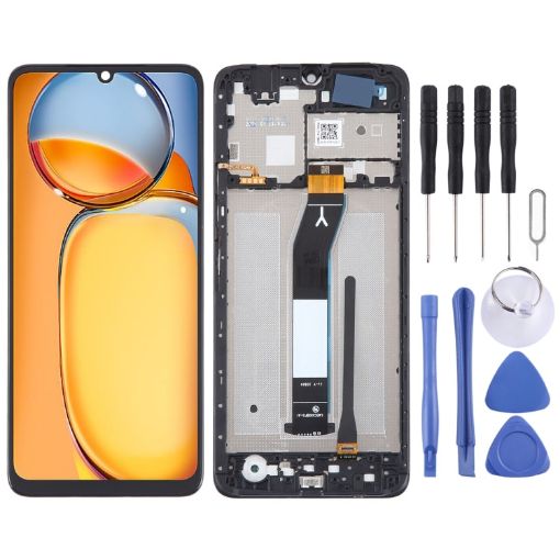 Xiaomi Redmi 13C 4G LCD Screen Digitizer Assembly with Frame - 1