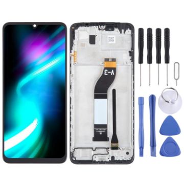 Xiaomi Poco C61 LCD Screen Digitizer Assembly with Frame - 1