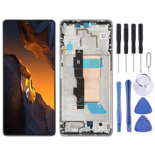 Xiaomi Poco F5 AMOLED LCD Screen Digitizer Assembly with Frame - 1