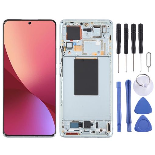 Xiaomi 12 Pro/12S Pro AMOLED LCD Screen Digitizer Assembly (Green) - 1