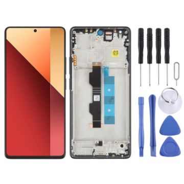 Xiaomi Redmi Note 13 Pro 4G AMOLED LCD Screen Digitizer Assembly (Black) - 1