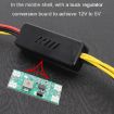 Adapter DC 5.5 x 2.5mm To Hard Disk Power Supply Cable - One To Three SATA - 3
