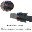 Computer PWM Temperature Control Cooling Fan Extension Cable - 1 In 4 - 5