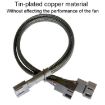 Computer PWM Temperature Control Cooling Fan Extension Cable - 1 In 2 - 3