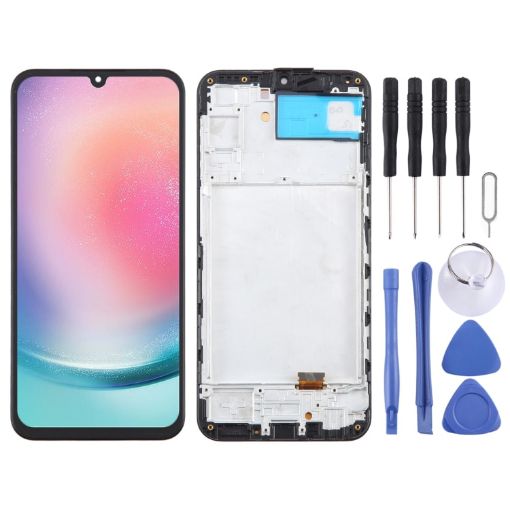 Samsung Galaxy A24 SM-A245F OLED LCD Screen with Frame - 1