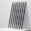 HAOCAI 40cm Car Door Anti-collision Strip Bumper Protector, Black - 1