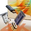 Type-C Female to HDMI 2.0 Male Converter Adapter 4K 60Hz HD Magnetic Plug - 3